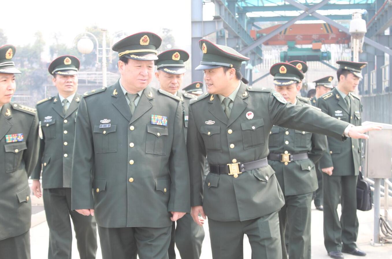 2011年3月，时任省军区政治部原主任刘新将军莅临万搏官方网页版-万搏（中国）视察.jpg